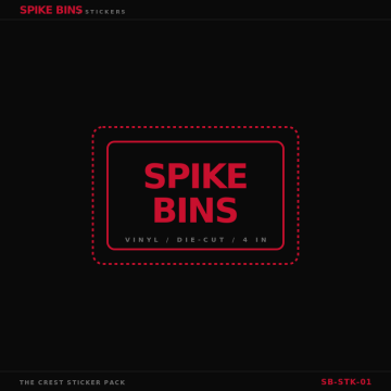 The Crest Patch - SPIKE BINS